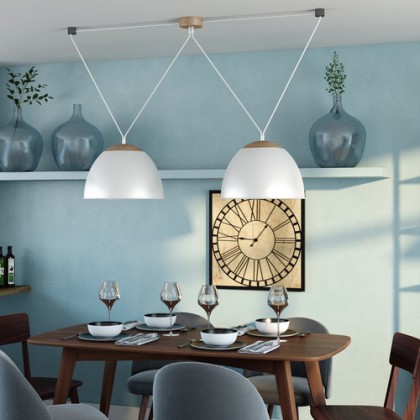 Світильник підвісний Urban light D420 white